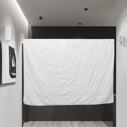 Retractable Telescopic Clothesline Rope for Indoor & Outdoor Clothes Drying