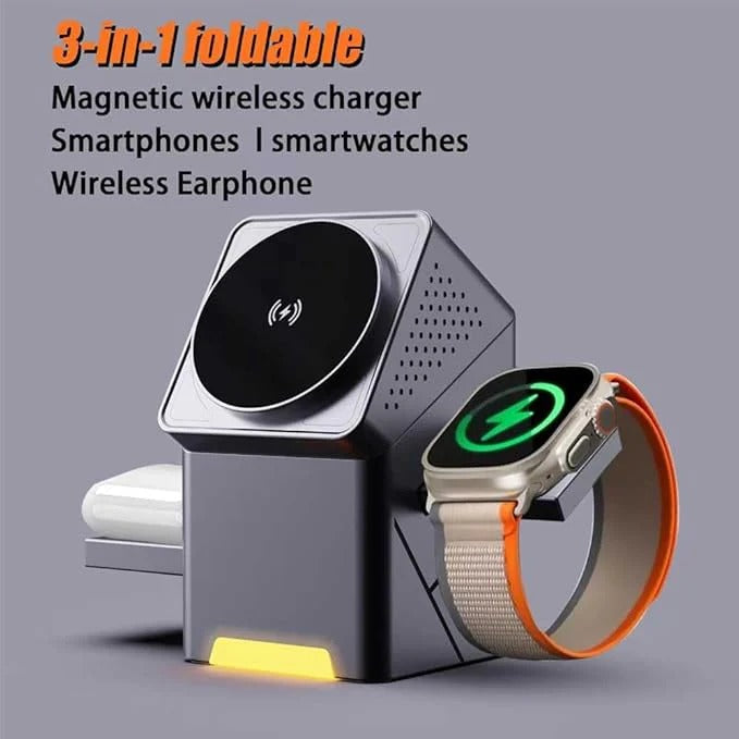 3-in-1 Magnetic Wireless Charger ©