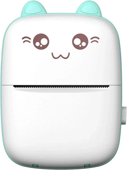 Portable Mini Pocket Printer Bluetooth Thermal Printer for Mobile | Wireless Inkless Printing
